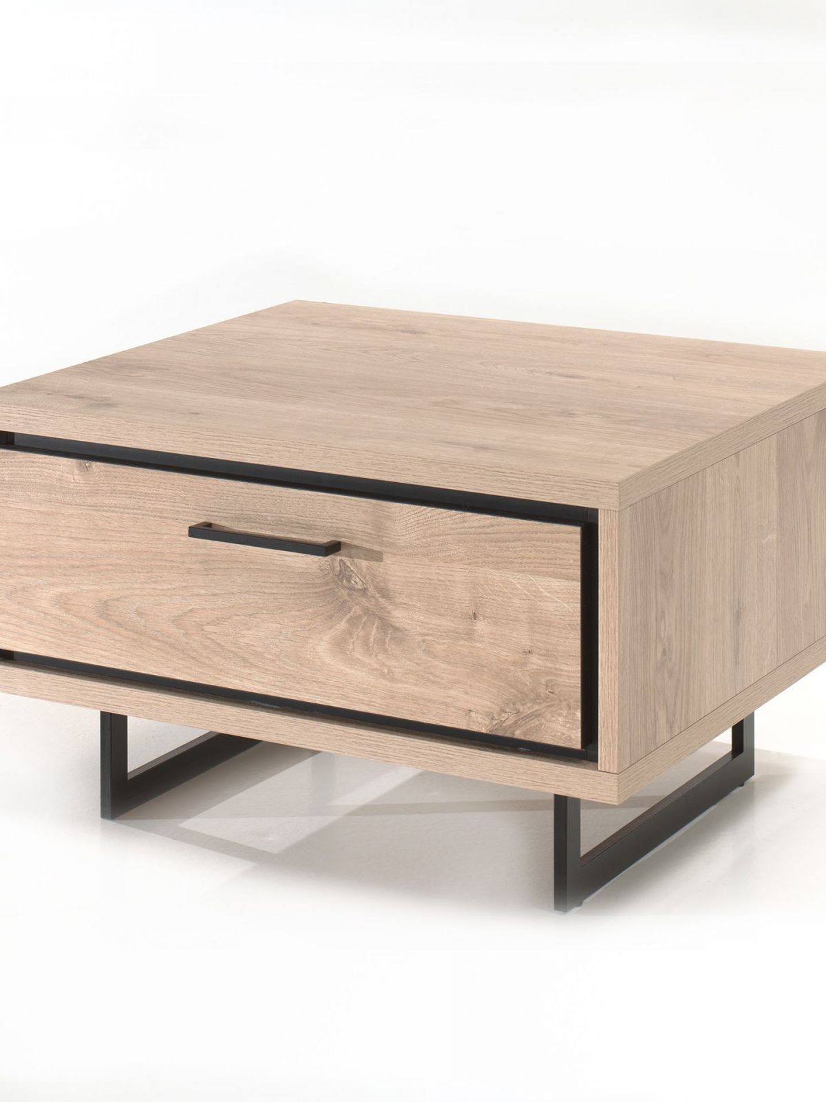 Table basse carré 1 tiroir