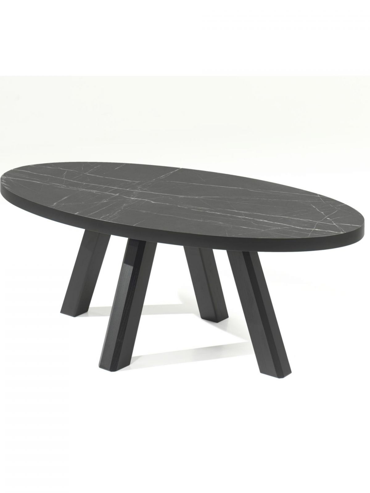 Table basse ovale