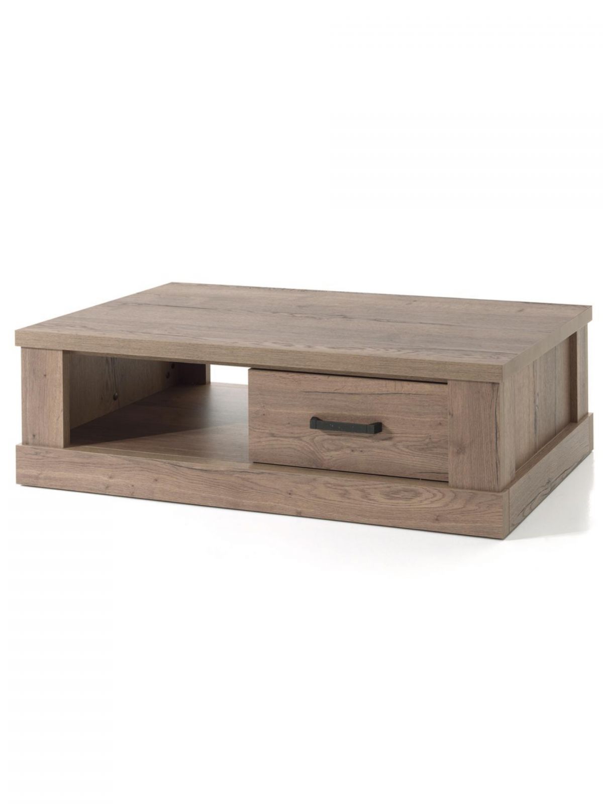 Table basse avec tiroir sockle