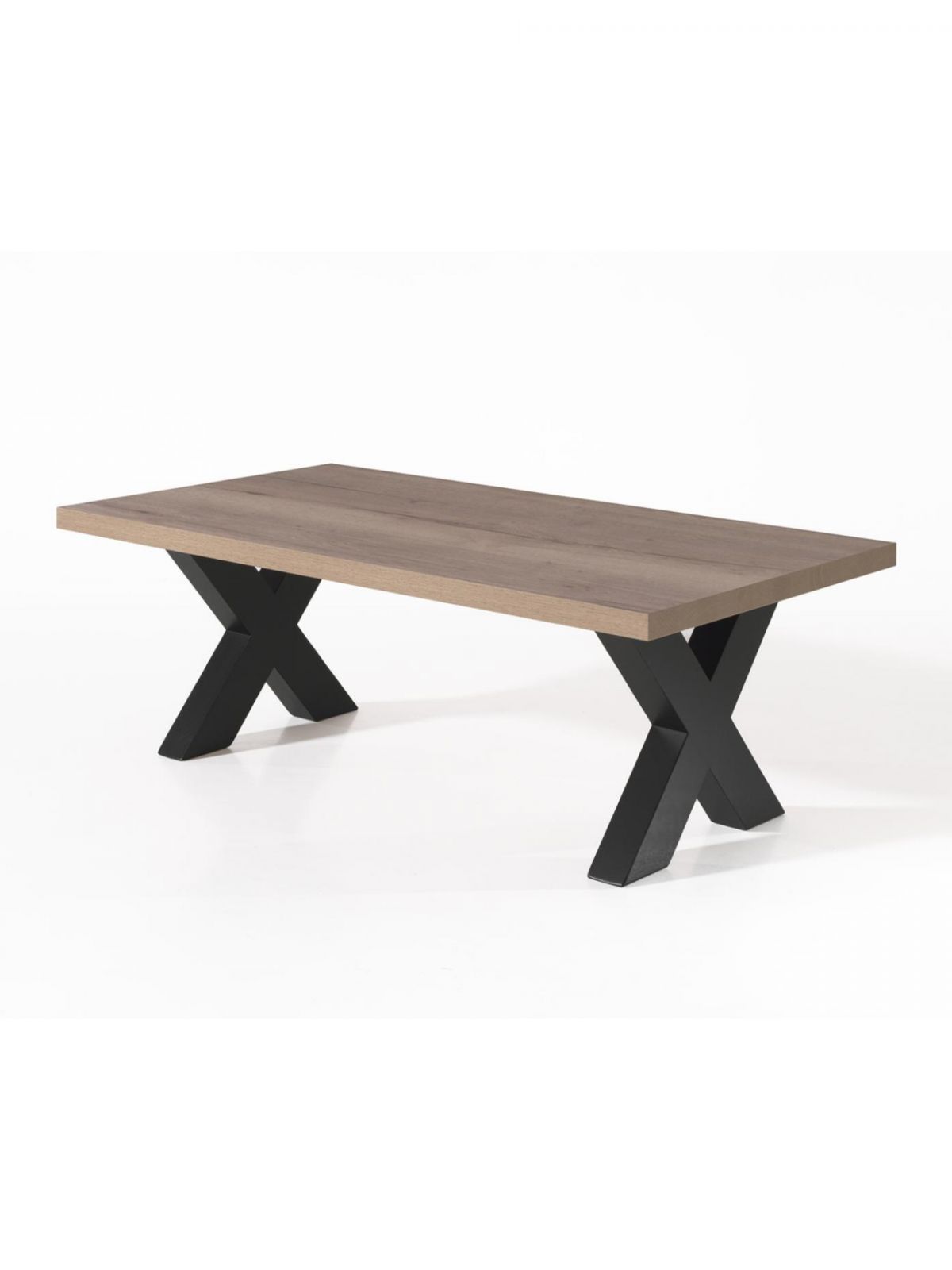 Table basse X-pieds