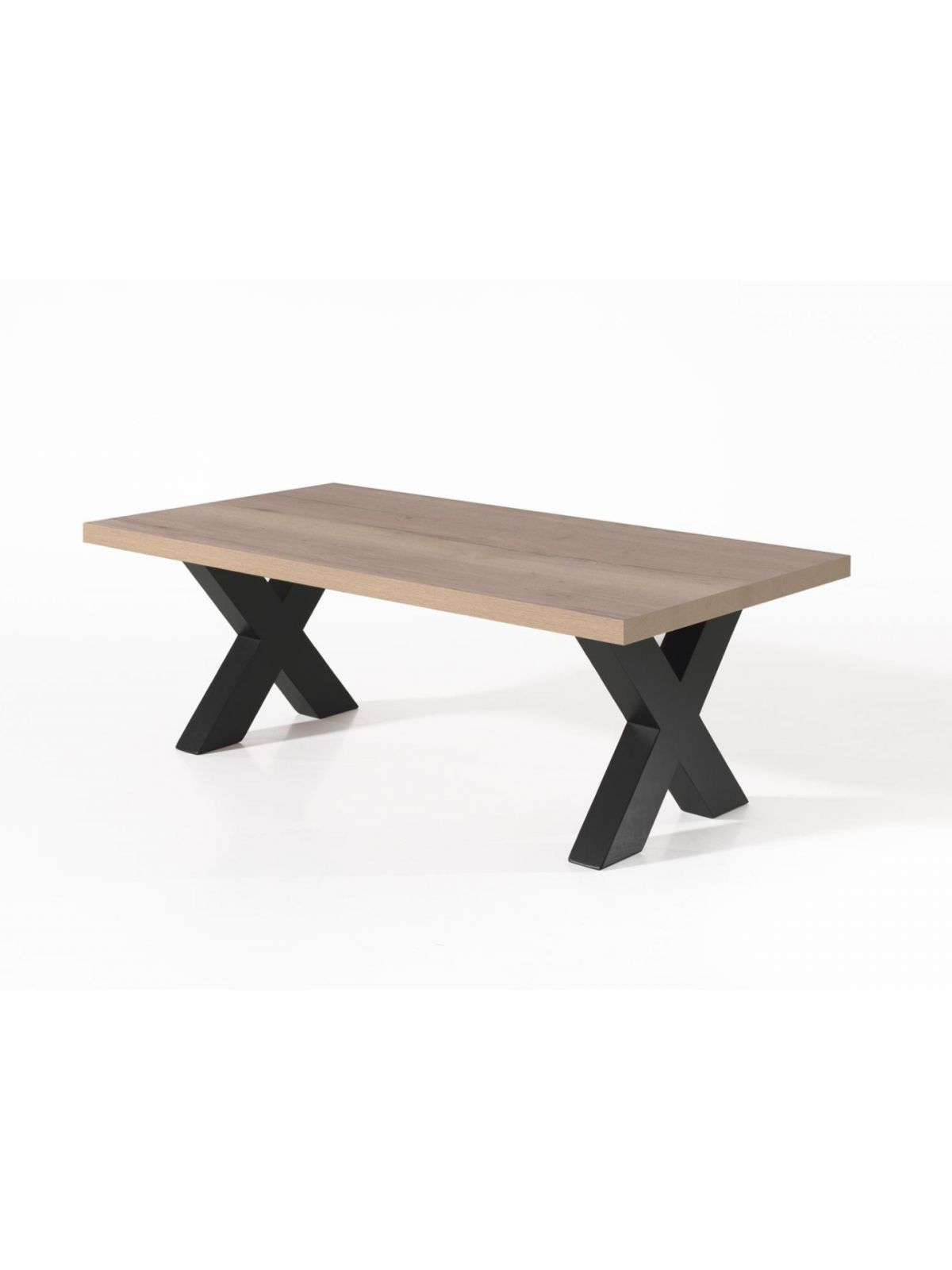 Salontafel massieve X-poten