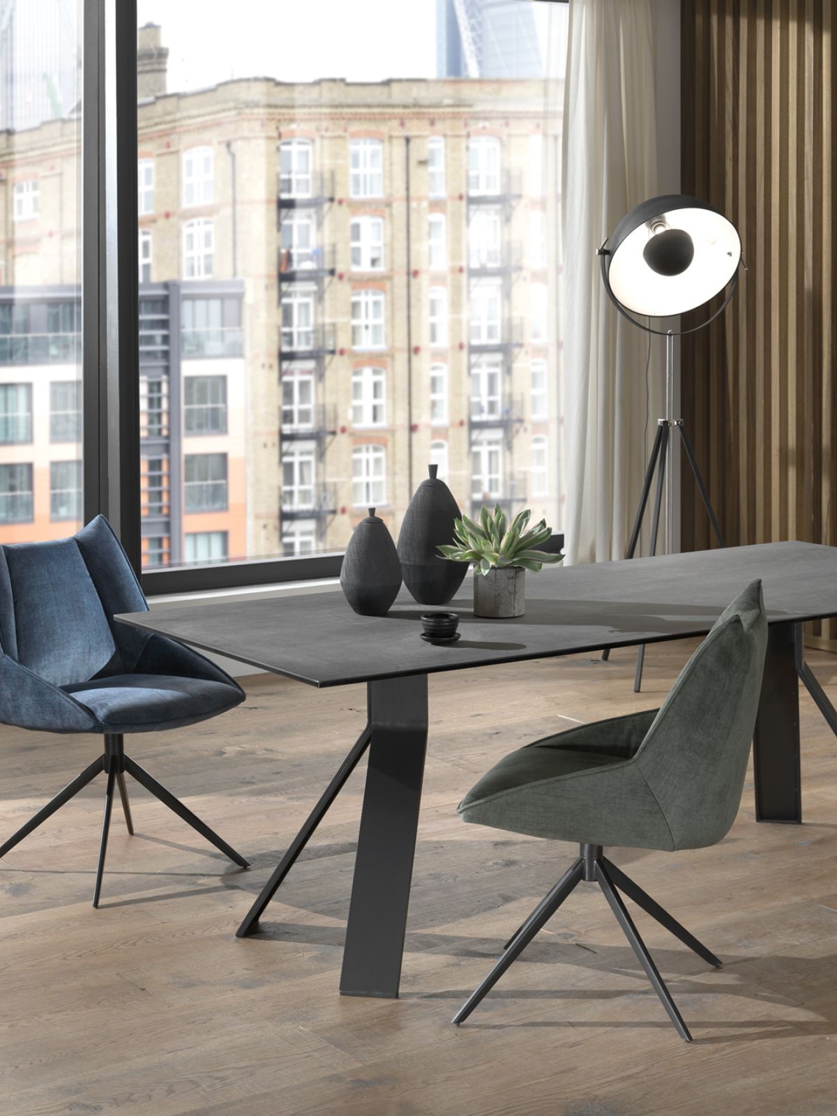 Table rectangulaire fixe Cameron
