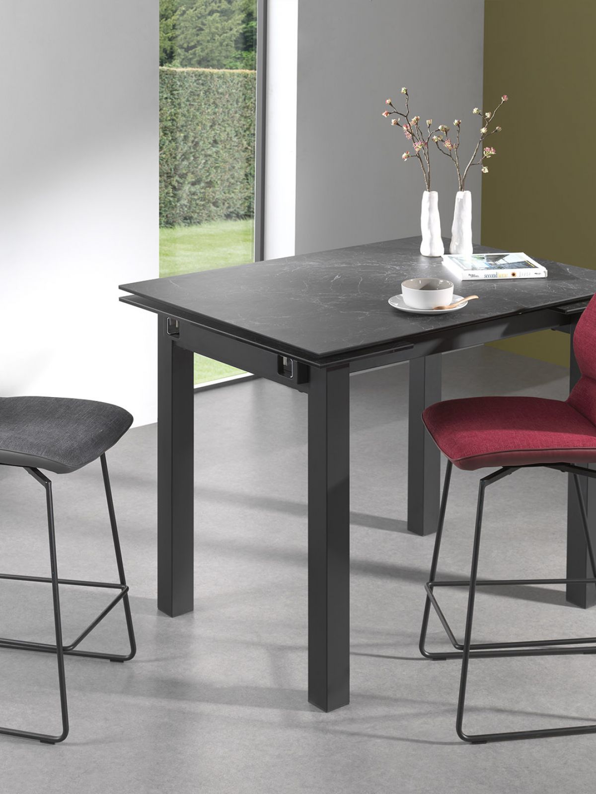 Table bar avec allonge E