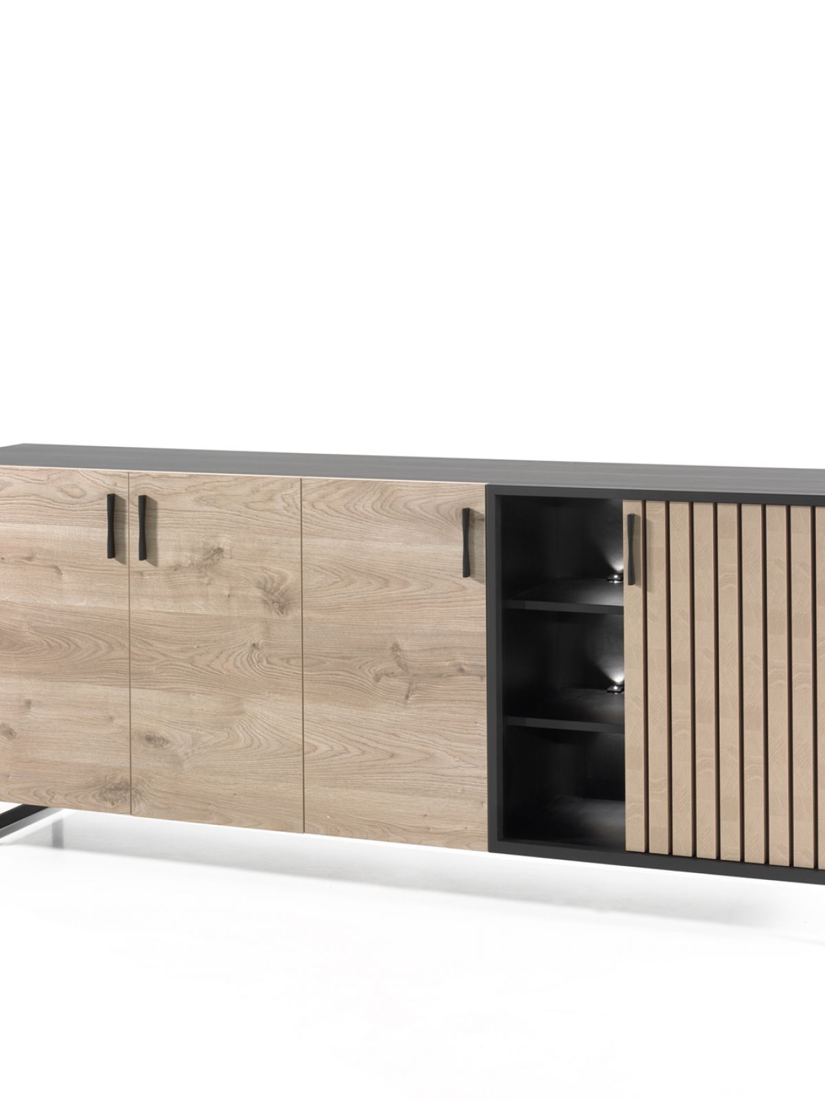 Enfilade 4 portes - 1 niche