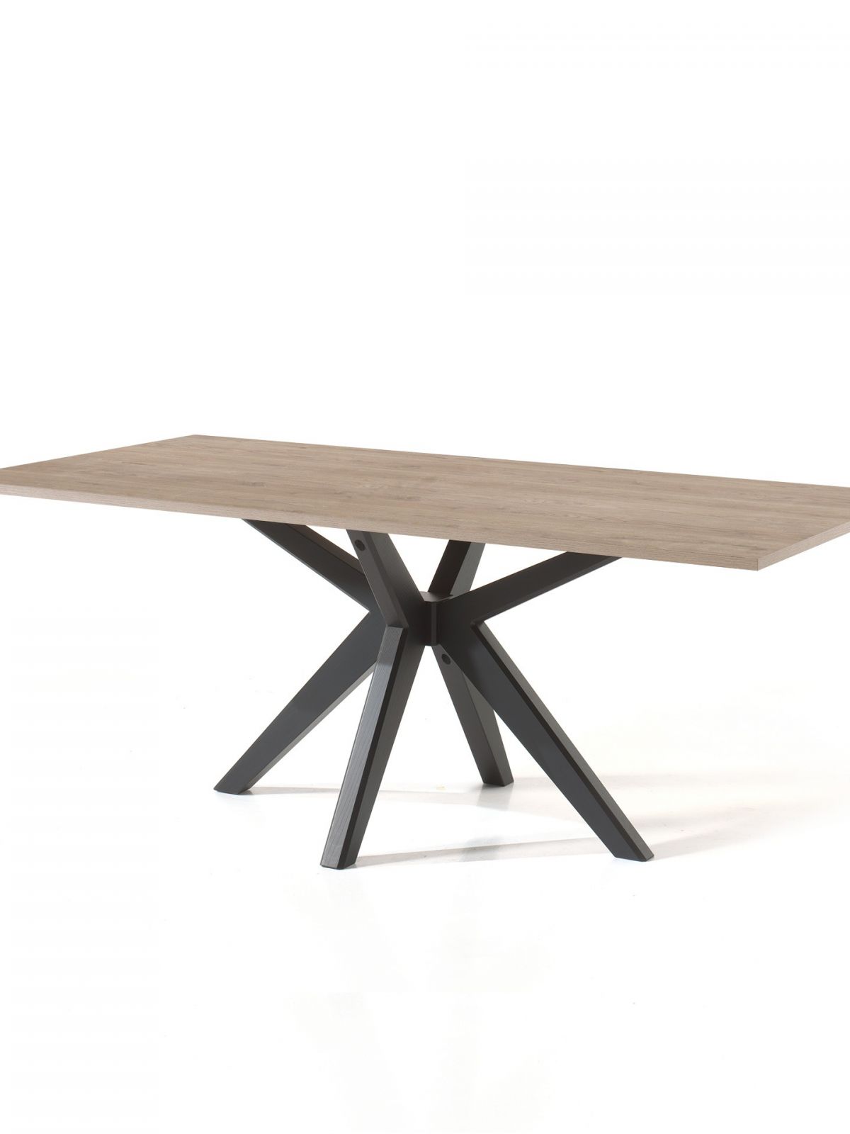Table fixe 2m pied massif central croisé